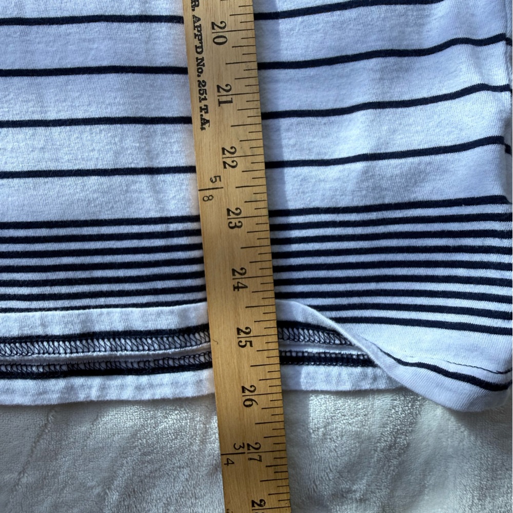 Polo by Ralph Lauren Navy and White Striped Hoodie - Picture 3 of 4
